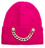 Chain Detail Beanie