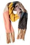Multi Color Block Scarf