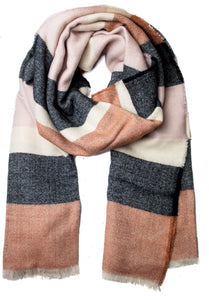 Pink & Blue Scarf
